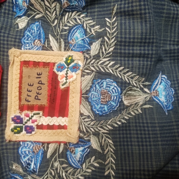 FREE PEOPLE EMBROIDERED JACKET - Picture 7 of 10